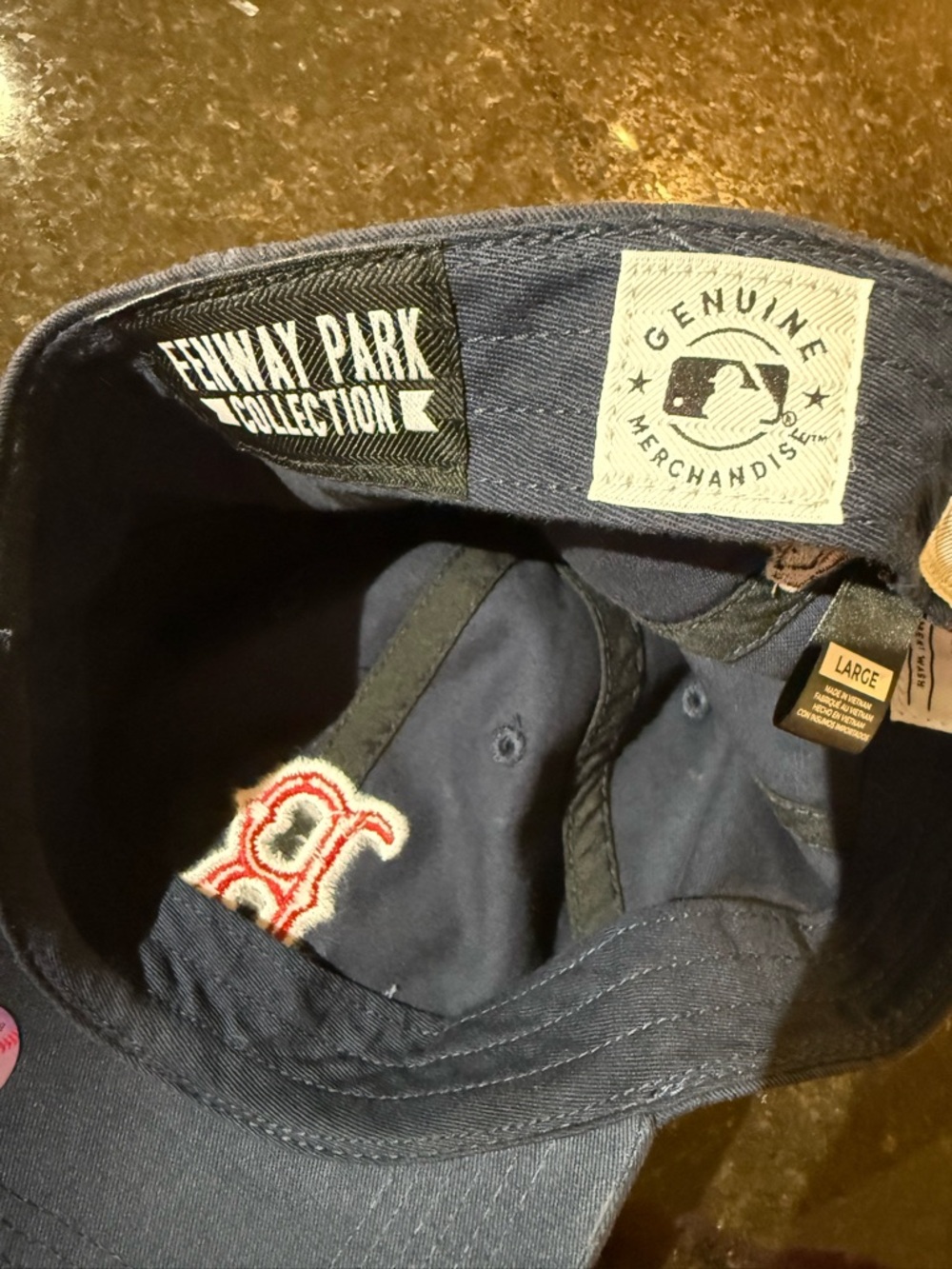 Boston Red Sox Navy '47 Franchi­se Fitted Cap - Picture 7 of 8